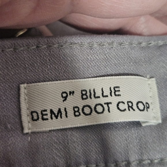 Jcrew Billie Demi Boot crop high rise jeans size 26 - Picture 7 of 12